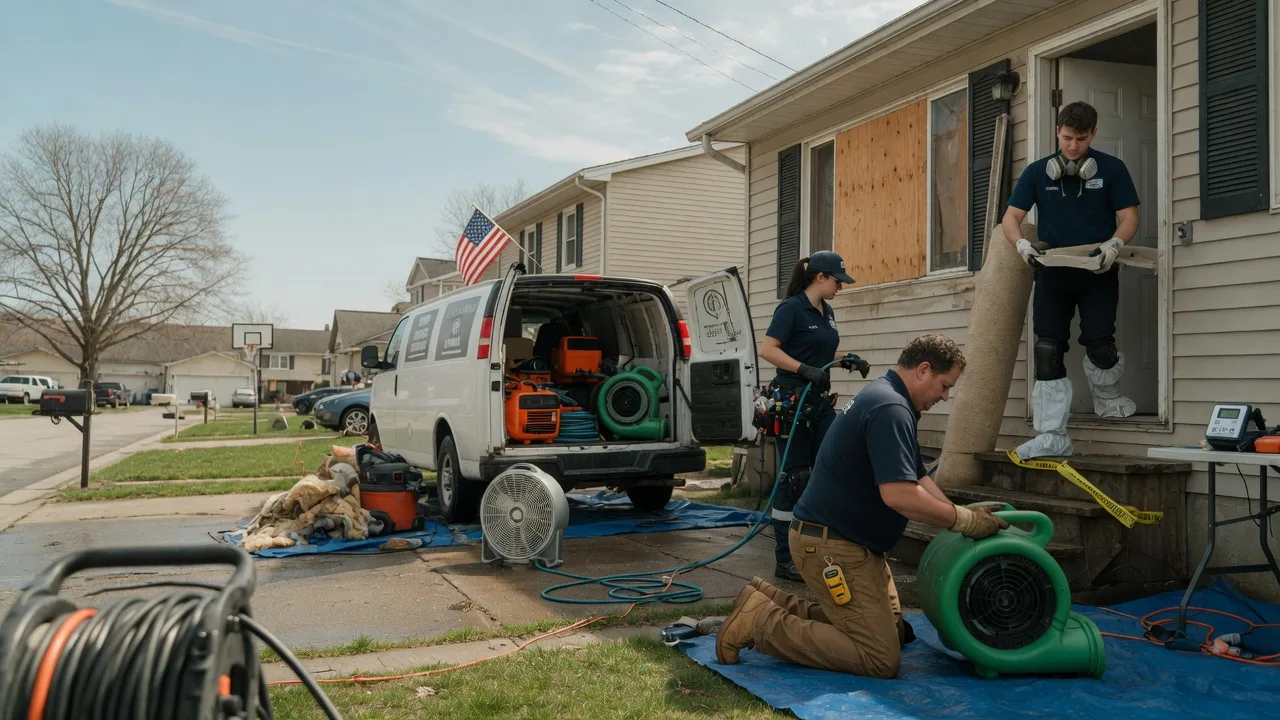 Water Damage Restoration in Hopwood, PA near me